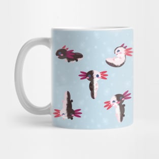 Cute Chimera Axolotls T-Shirt Mug